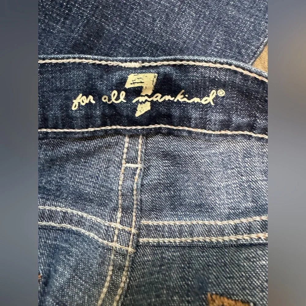 7 For All Mankind Dojo Bootcut Jeans Womens size 29 Rise 7.75